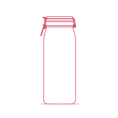 Objects Jars Tins Ikea Korken Jar 67 Oz Tracing Svg Vector, Free Vectors File